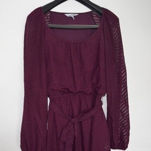 Speechless Long-Sleeve Dress